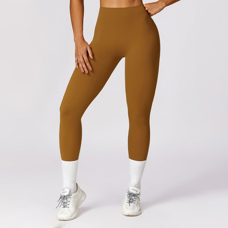 High-Waisted Hip-Lifting Athletic Yoga Leggings: Breathable, Soft, 4-Way Stretch Pants