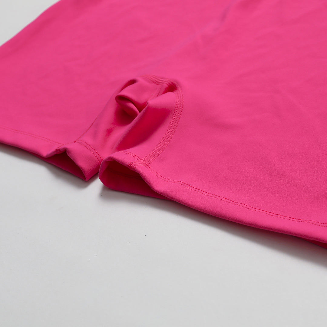 Solid Zippered Long-Sleeved Sports Jumpsuit: Ultra-Soft, Flexible Activewear for Yoga & Training