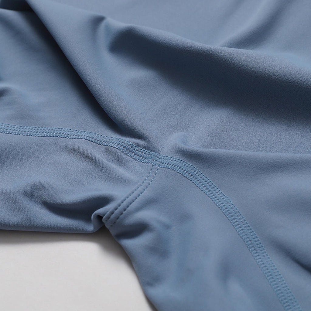 Stylish Women's Active Half-Zipper Yoga Jumpsuit: Short Sleeve Stand Collar Fitness Bodysuit