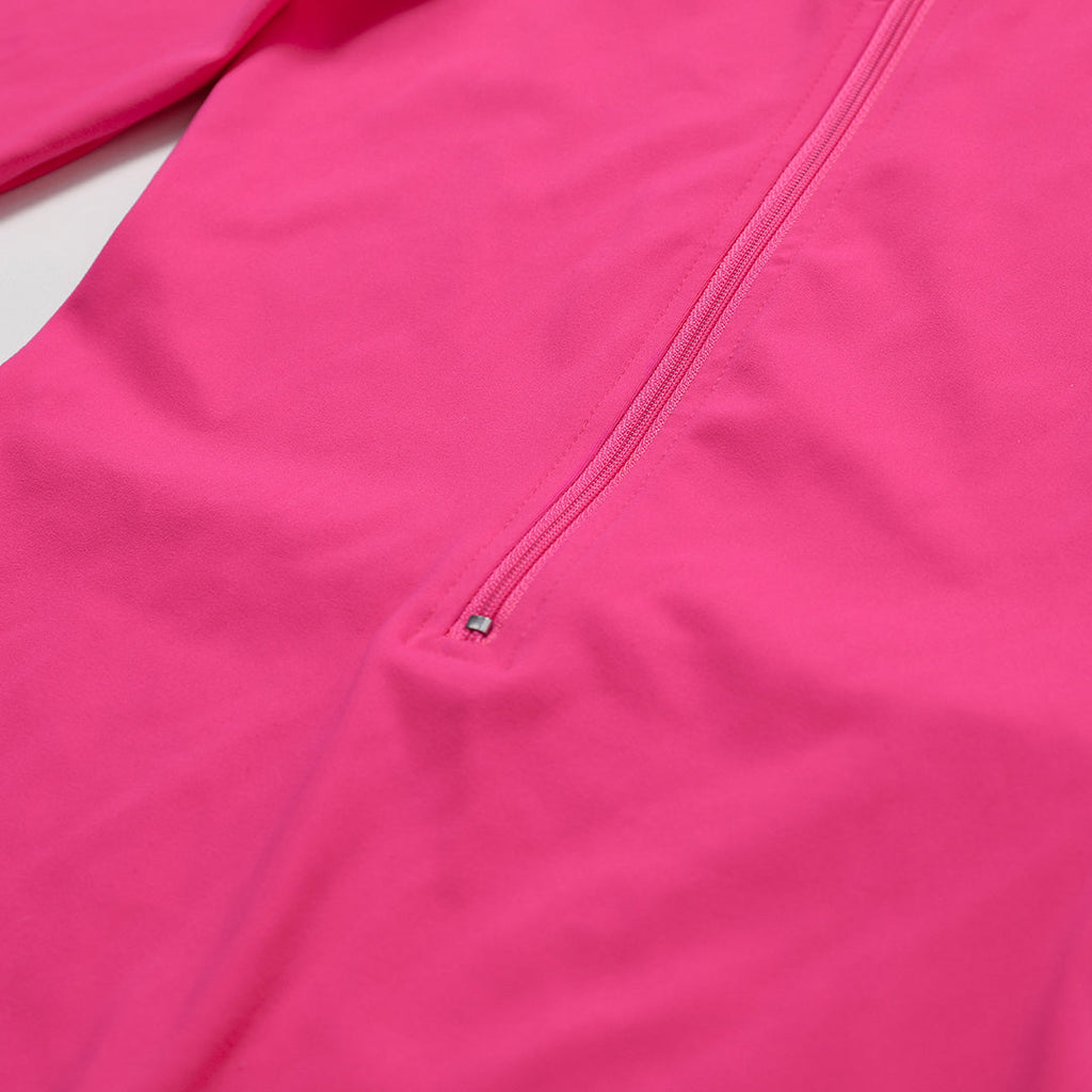 Solid Zippered Long-Sleeved Sports Jumpsuit: Ultra-Soft, Flexible Activewear for Yoga & Training