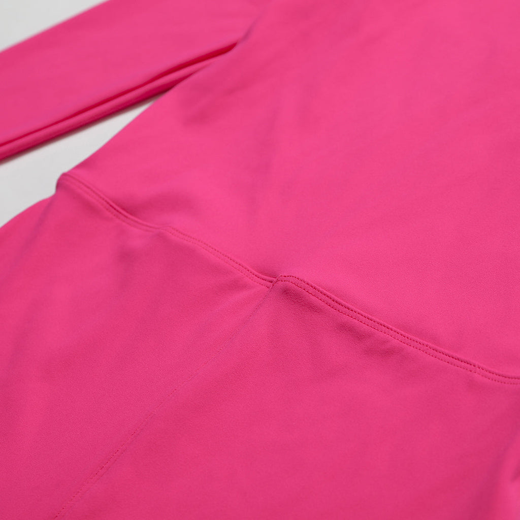 Solid Zippered Long-Sleeved Sports Jumpsuit: Ultra-Soft, Flexible Activewear for Yoga & Training