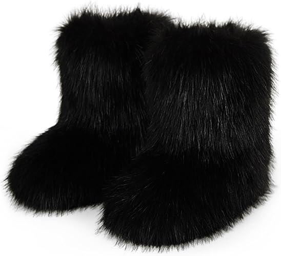 FAUX FUR 101: MID CALF BOOT (Pre Order Ships 11/10)