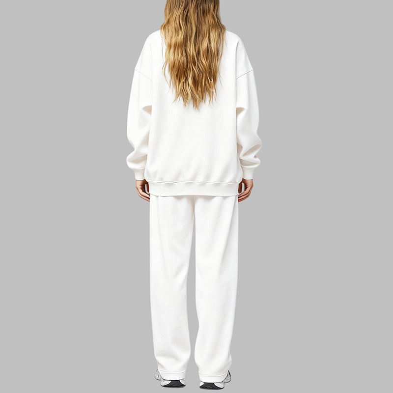 Oversize Fleece Crewneck Sweatshirt