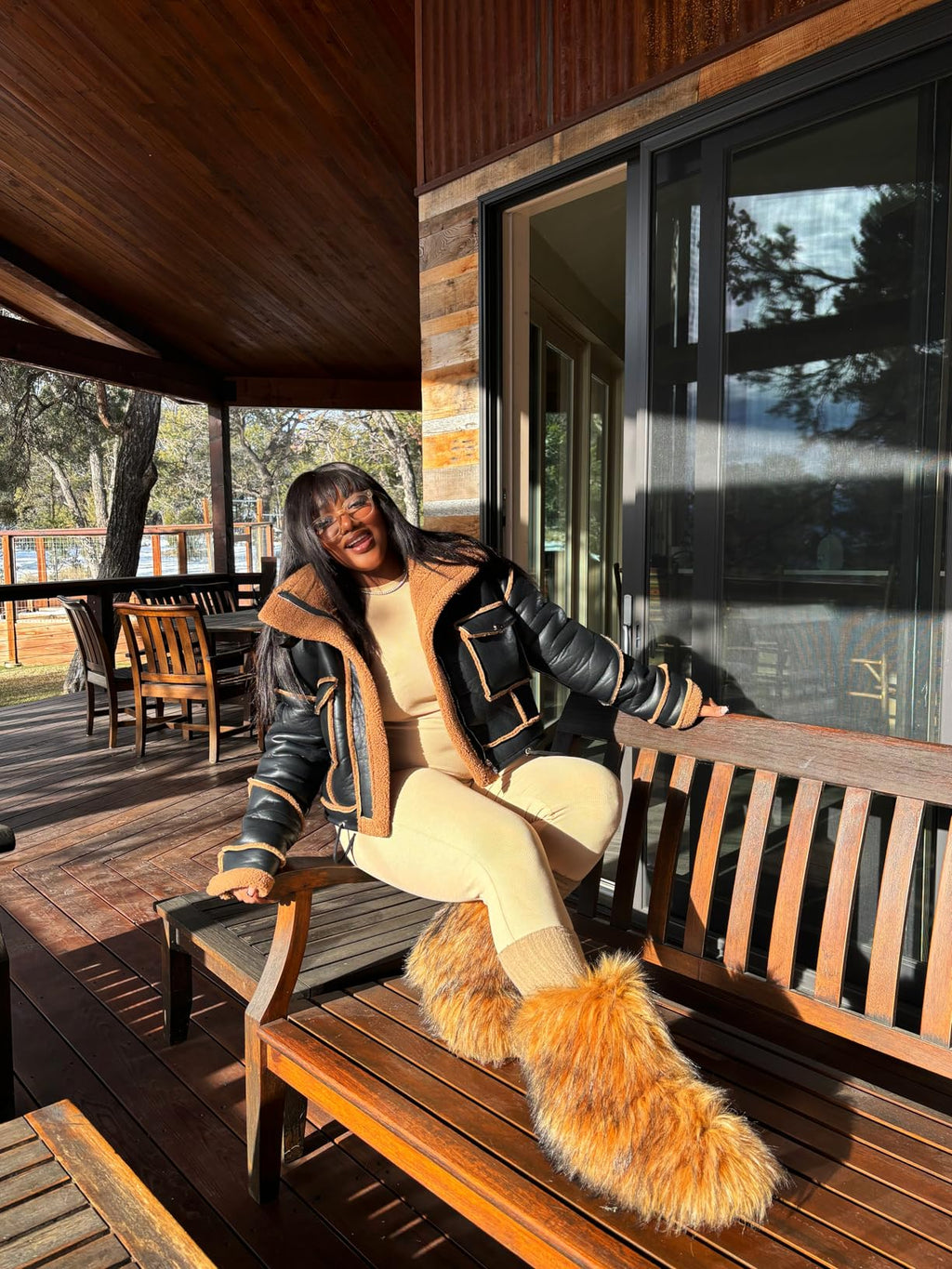 FAUX FUR 101: MID CALF BOOT (Pre Order Ships 11/10)