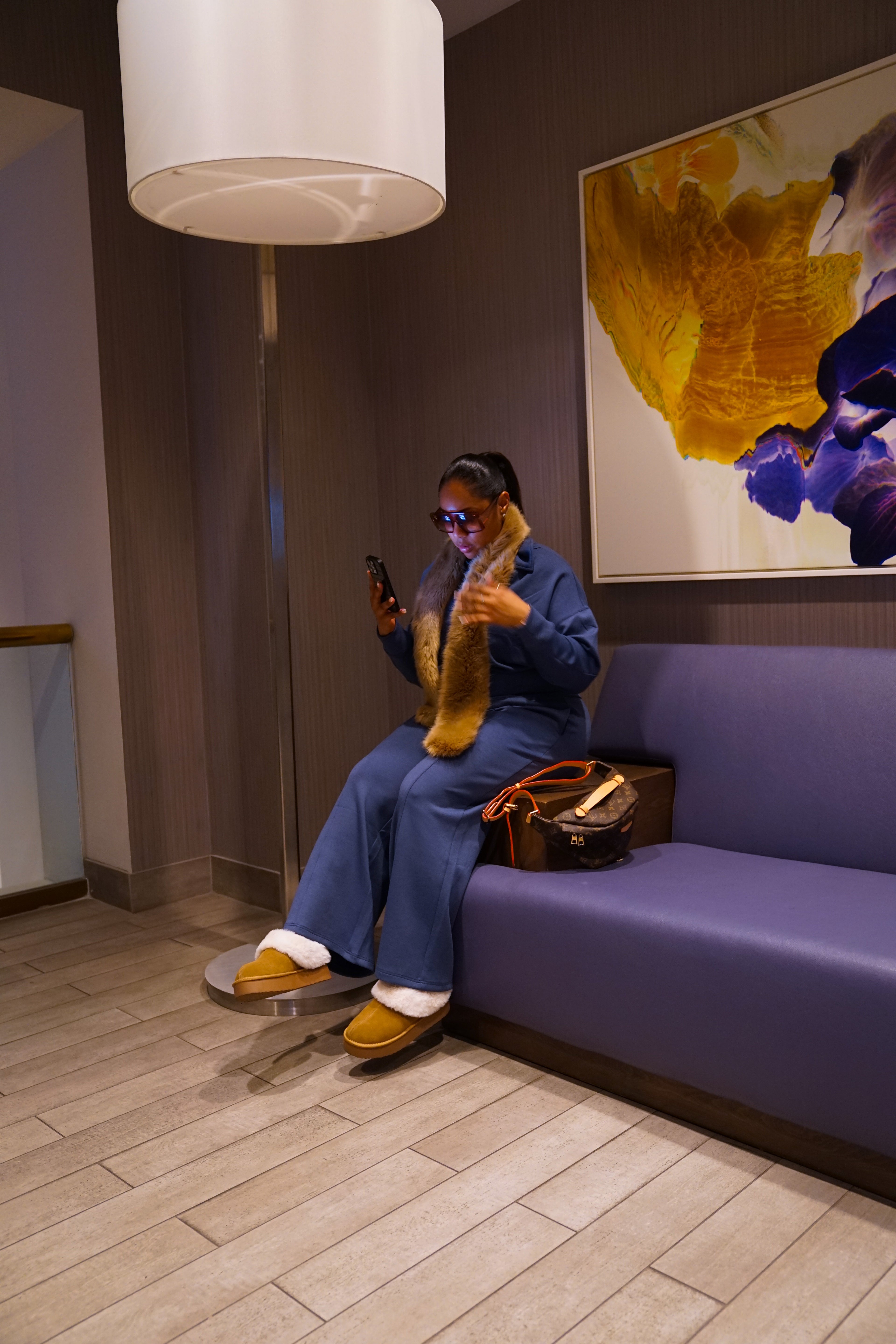 Rich Auntie : Set (Blue Indigo)