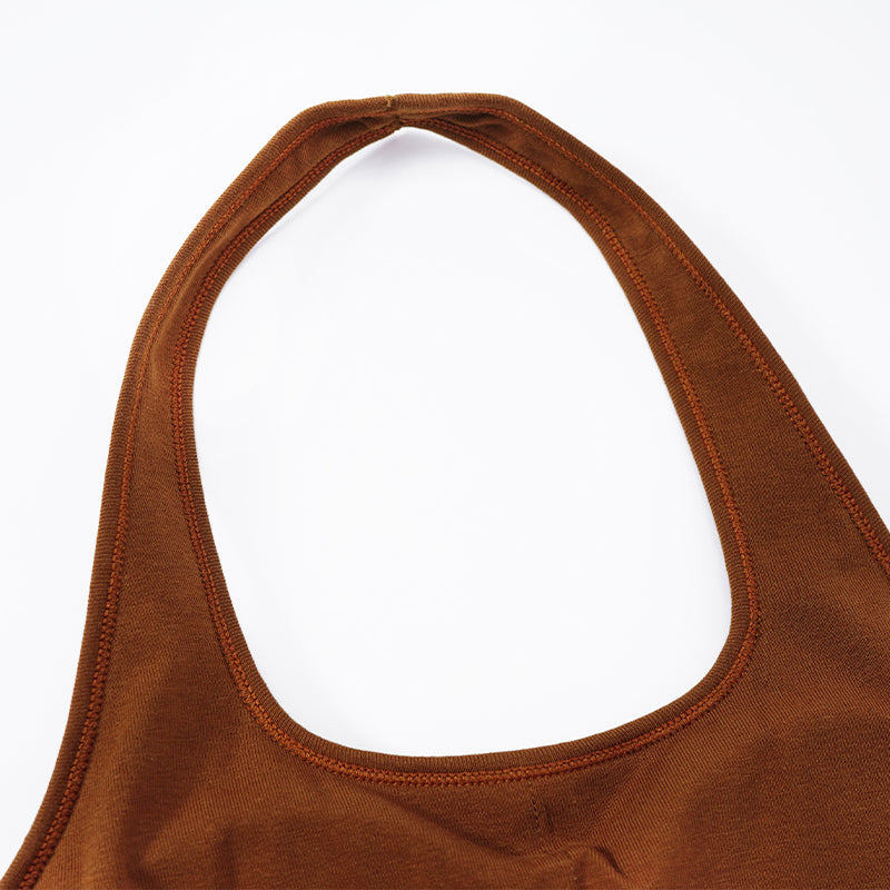 Halterneck running fitness yoga sports bras