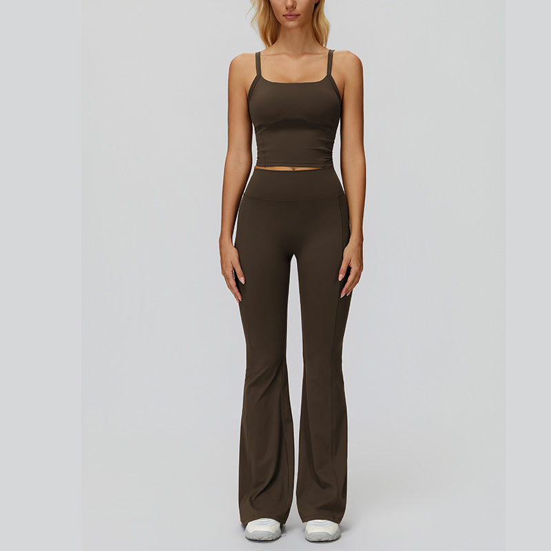 U-shaped+ High Waisted Pant: Set